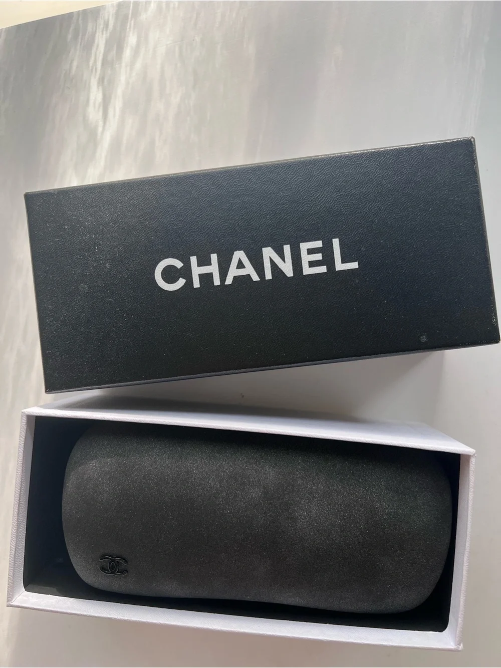 CHANEL Black Cat-Eye Optical Glasses